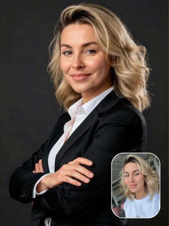 The Executive AI headshot example 4
